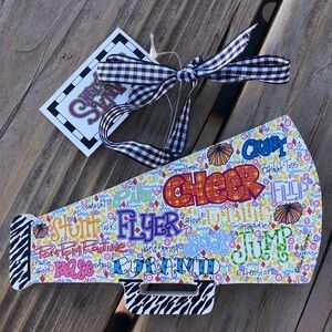 Cheer Megaphone Ornament/Wall hanging